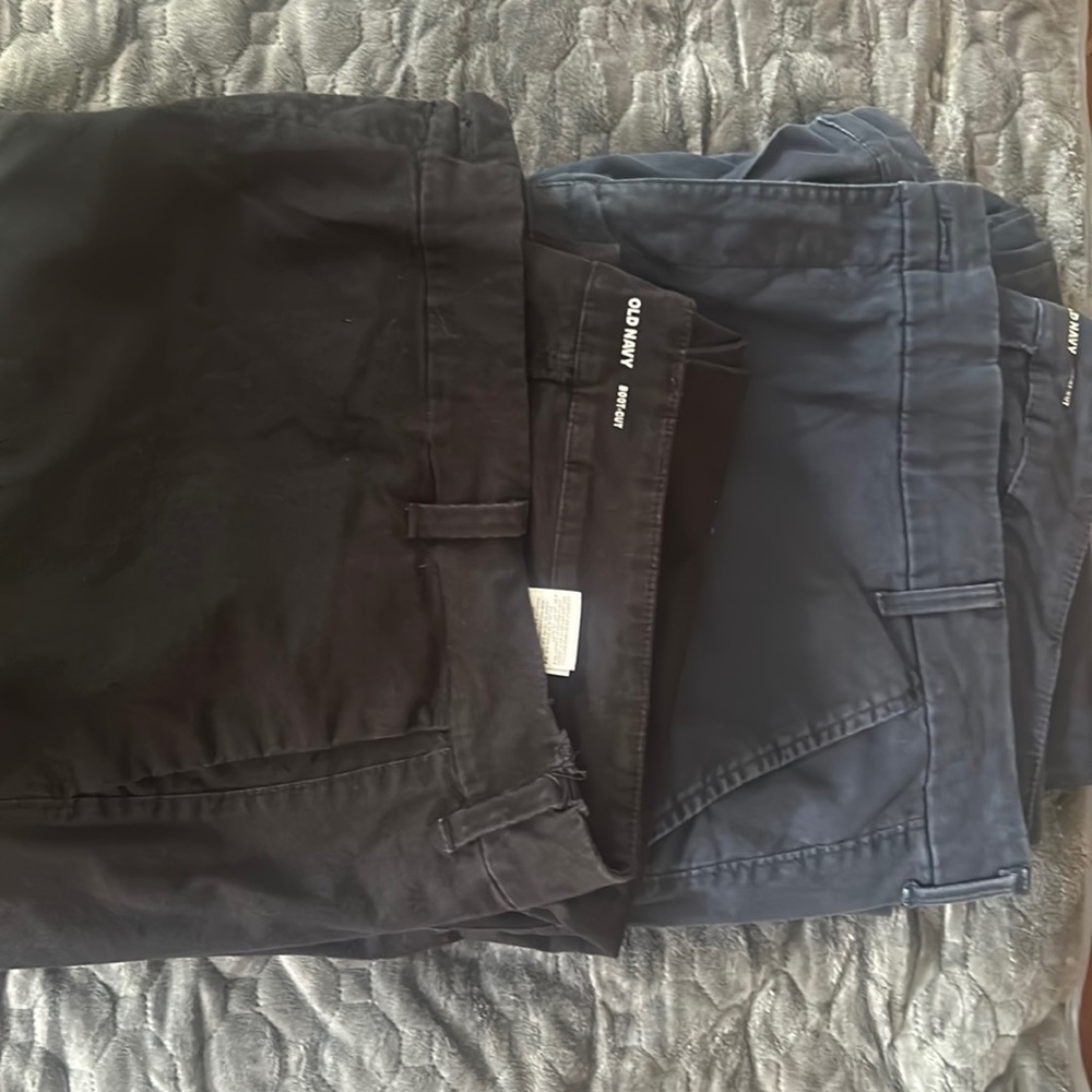 Two pair of old navy pants